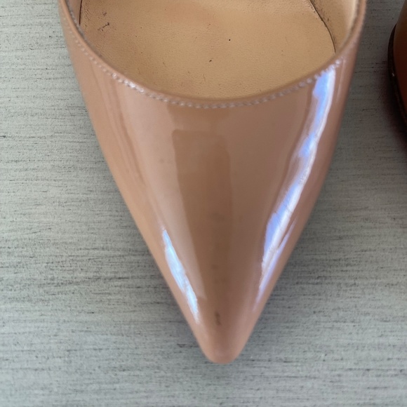 Christian Louboutin Pigalle Follies Patent Leather Nude (OBO) - Picture 3 of 12